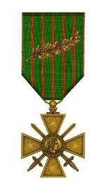 Citation De La Croix De Guerre Citation De La Croix De Guerre